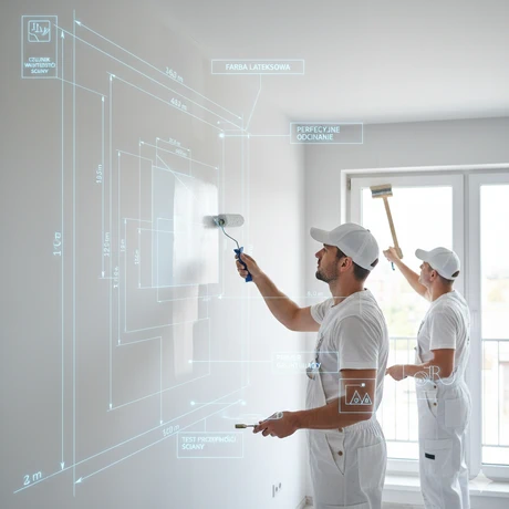 Profesjonalne Malowanie Ścian i Sufitów | Sany Bud Łódź
